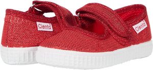 Cienta Red Sparkle MaryJanes - multiple sizes - Wear with style