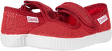 Cienta Red Sparkle MaryJanes - multiple sizes - Wear with style