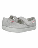 Cienta Silver Sparkle MaryJanes - multiple sizes - Wear with style