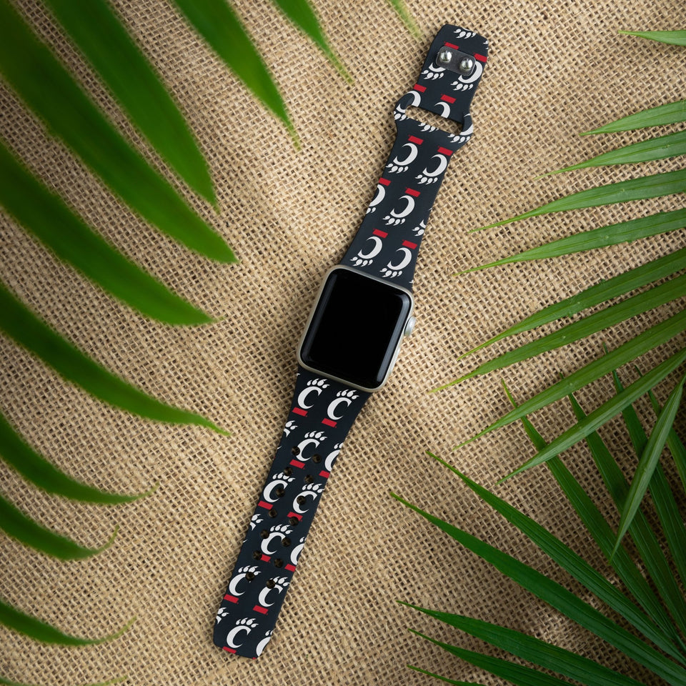 Cincinnati Bearcats HD Apple Watch Band - Wear with style