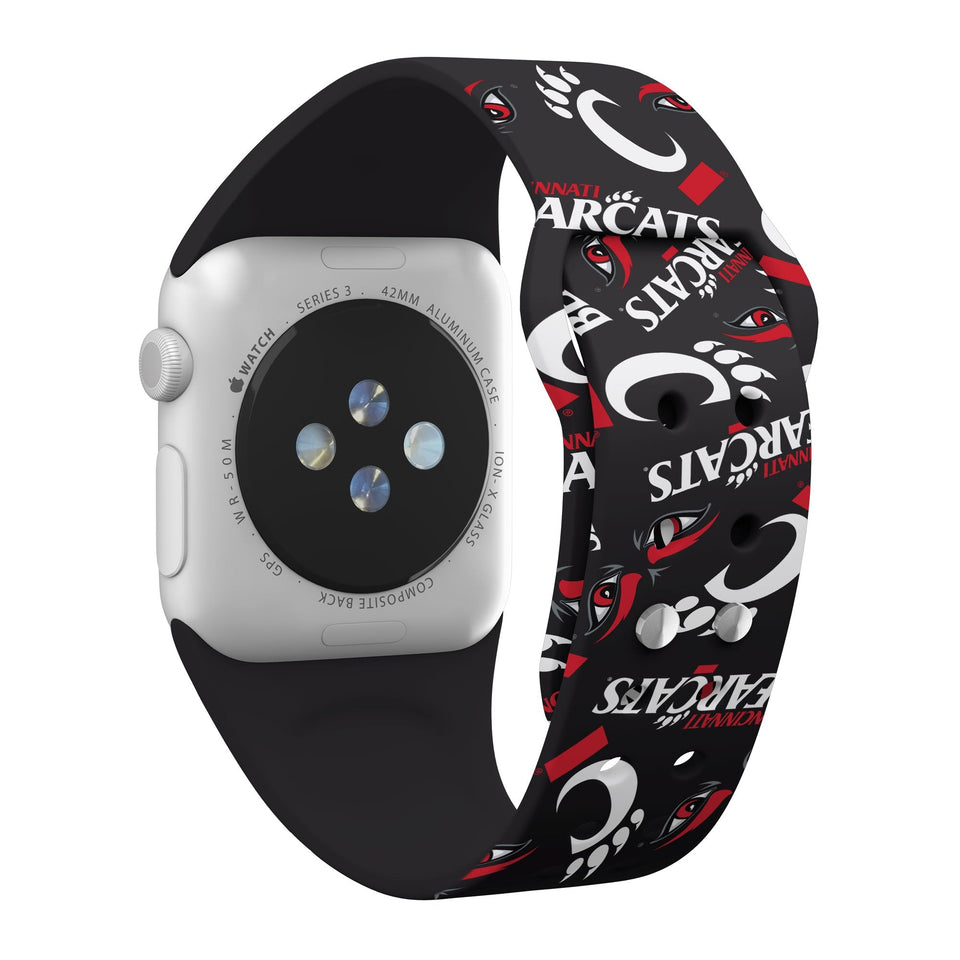 Cincinnati Bearcats HD Apple Watch Band - Wear with style