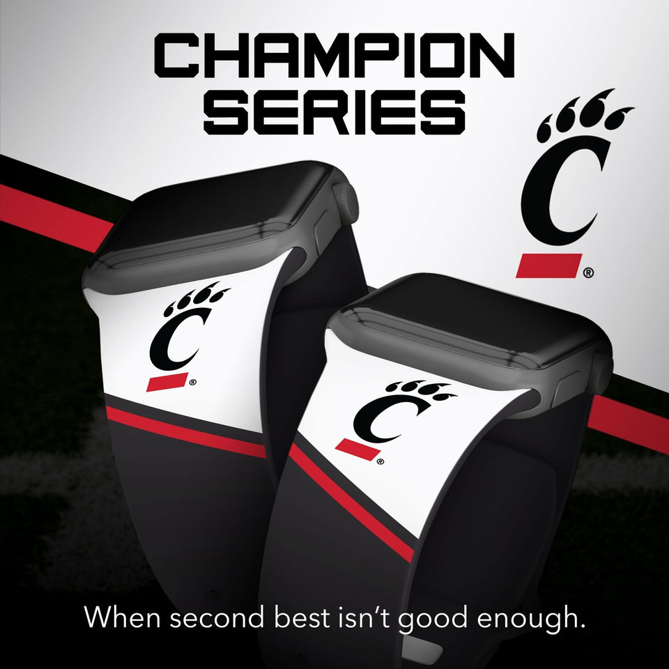 Cincinnati Bearcats HD Apple Watch Band - Wear with style