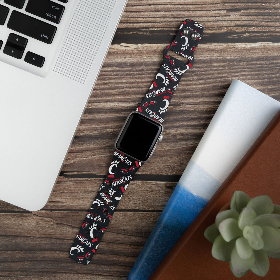 Cincinnati Bearcats HD Apple Watch Band - Wear with style