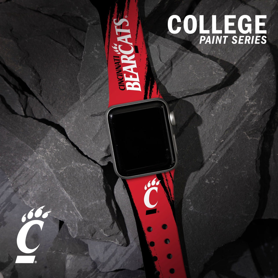 Cincinnati Bearcats HD Apple Watch Band - Wear with style