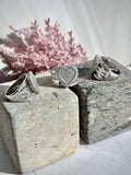 Cinderella heart ring sterling silver 925 | princess Statement ring - Wear with style