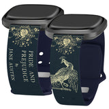 Classic Books HD Fitbit Versa 3 & Sense Watch Band - Wear with style