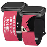 Classic Books HD Fitbit Versa 3 & Sense Watch Band - Wear with style