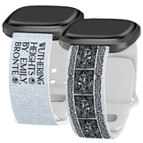 Classic Books HD Fitbit Versa 3 & Sense Watch Band - Wear with style