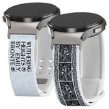 Classic Books HD Samsung, Garmin, Fossil, and More Watch Band - Wear with style