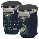 Classic Books HD Samsung, Garmin, Fossil, and More Watch Band - Wear with style