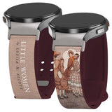 Classic Books HD Samsung, Garmin, Fossil, and More Watch Band - Wear with style