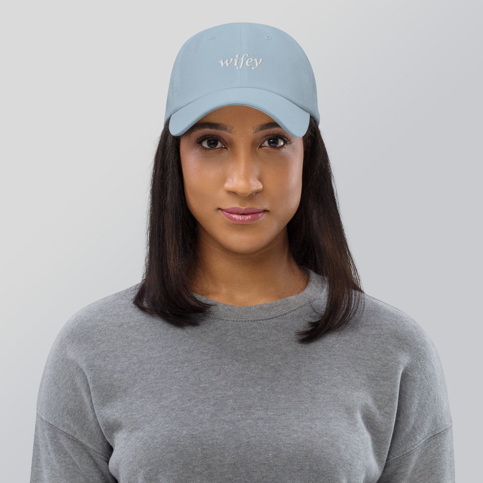 Wifey Embroidered Dad Hat