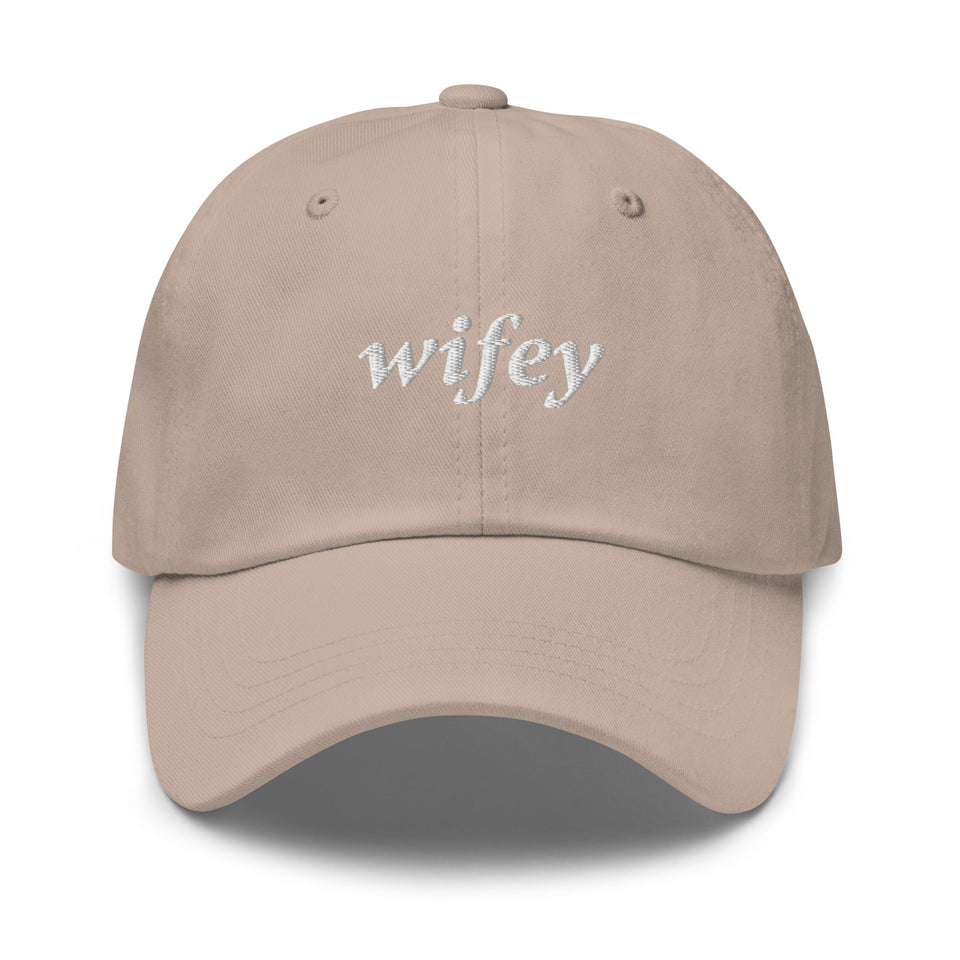 Wifey Embroidered Dad Hat