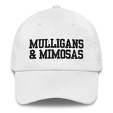 Mulligans & Mimosas Embroidered Golf Hat for Women