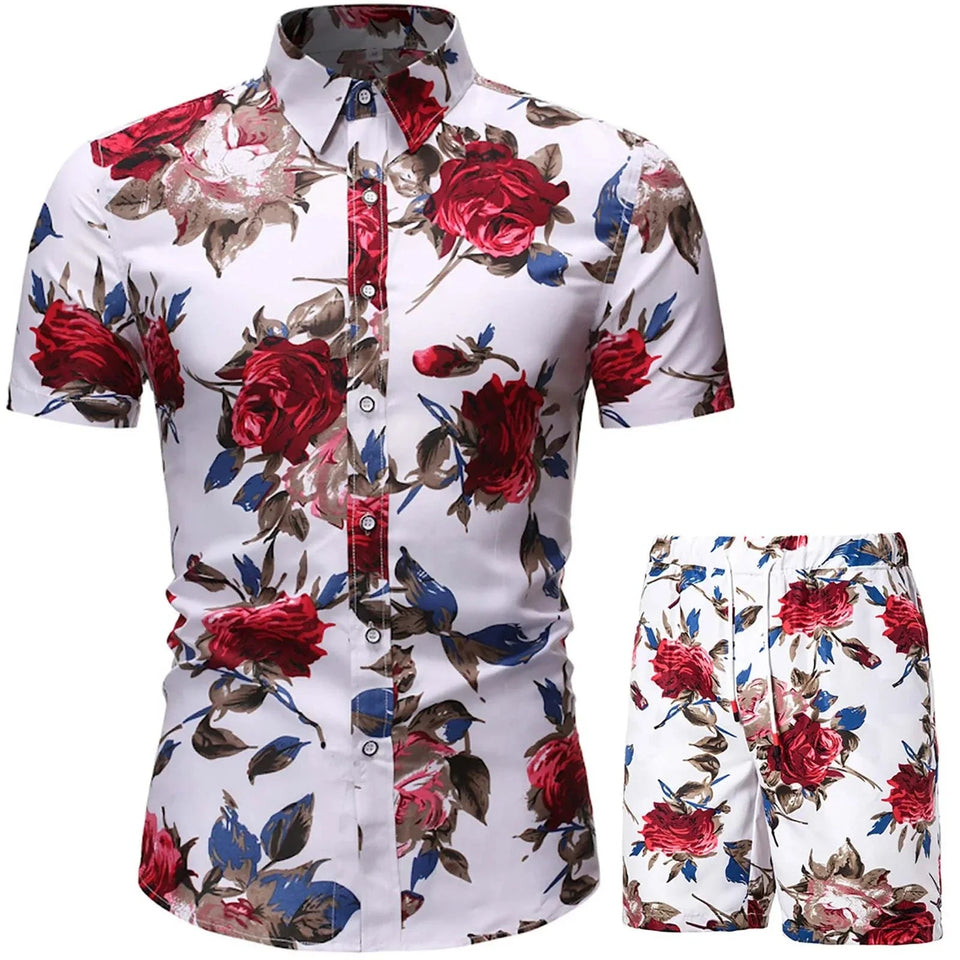 Classic men beach shorts set - Wear with style