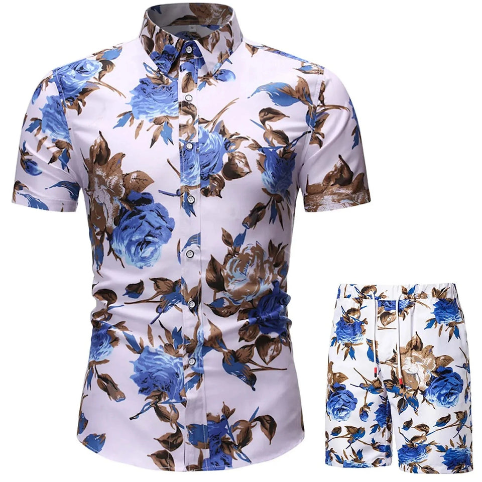 Classic men beach shorts set - Wear with style