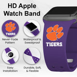 Clemson Tigers HD Apple Watch Band - Wear with style