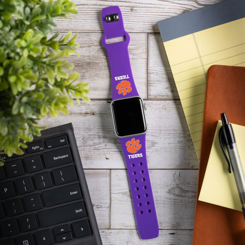 Clemson Tigers HD Apple Watch Band - Wear with style
