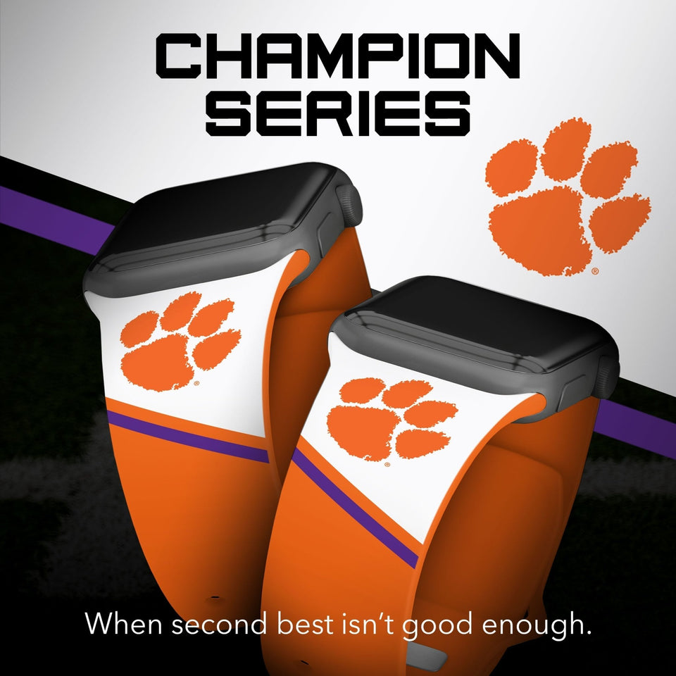 Clemson Tigers HD Apple Watch Band - Wear with style