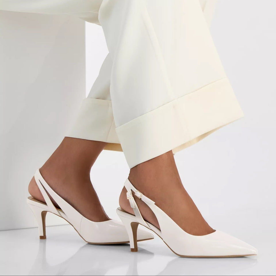 Clover Slingback Beige - Wear with style