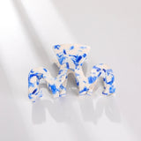 Coastal Blue Claw Clip-Wavy - Wear with style