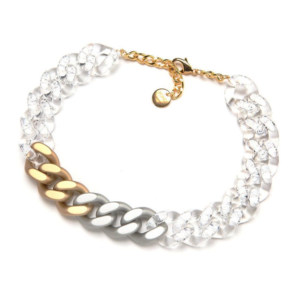 Colette Luce Necklace Platinum - Wear with style