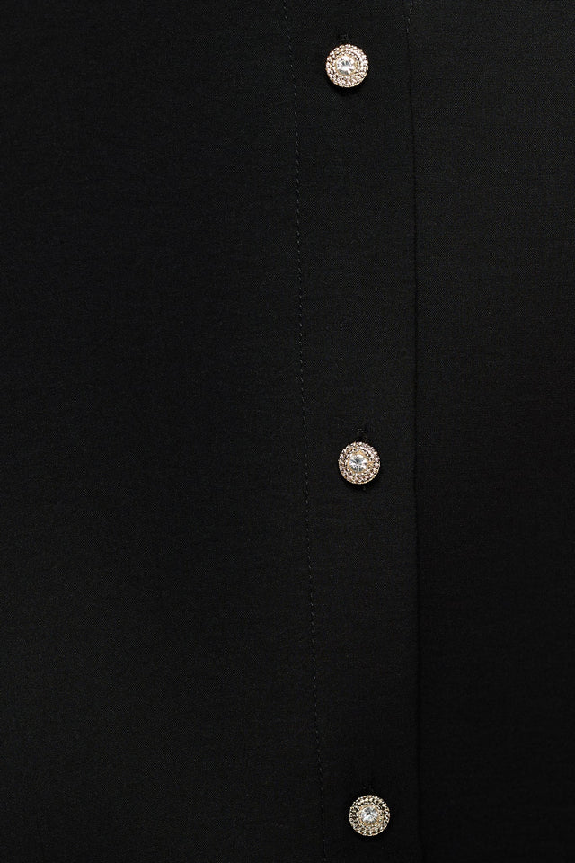 Collared Button Down Long Sleeve Top - Wear with style