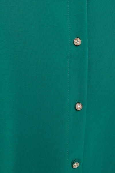 Collared Button Down Long Sleeve Top - Wear with style