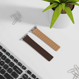 Color - blocking magnetic silicone apple watch strap - Wear with style