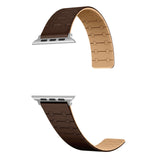 Color - blocking magnetic silicone apple watch strap - Wear with style