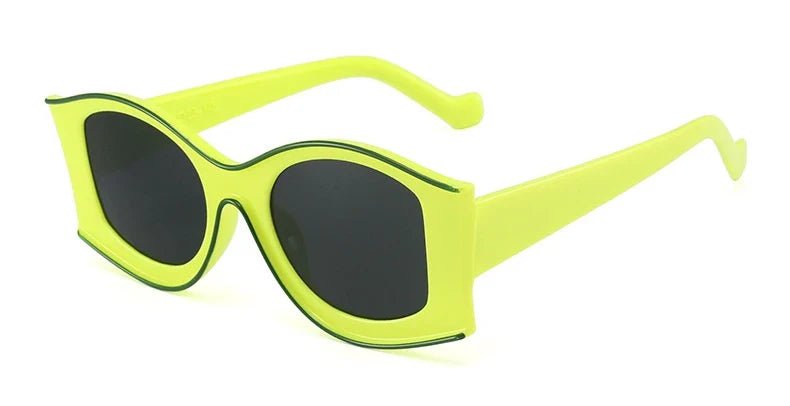 Colorful oversized retro Sunglasses - Wear with style