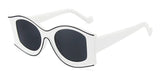 Colorful oversized retro Sunglasses - Wear with style