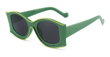 Colorful oversized retro Sunglasses - Wear with style