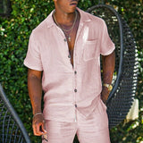 Comfortable cool men beach shorts set - Wear with style