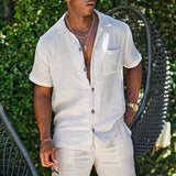 Comfortable cool men beach shorts set - Wear with style