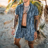 Comfortable vacay men beach short set - Wear with style