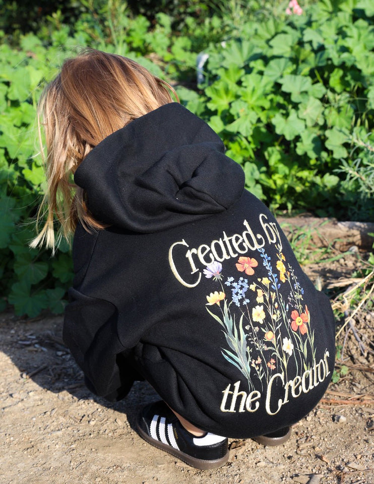 Created by the Creator Kids Hoodie - Wear with style