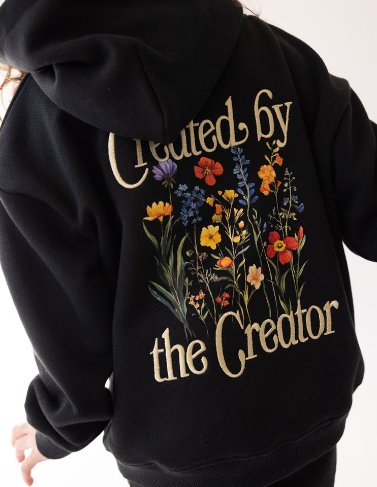 Created by the Creator Kids Hoodie - Wear with style
