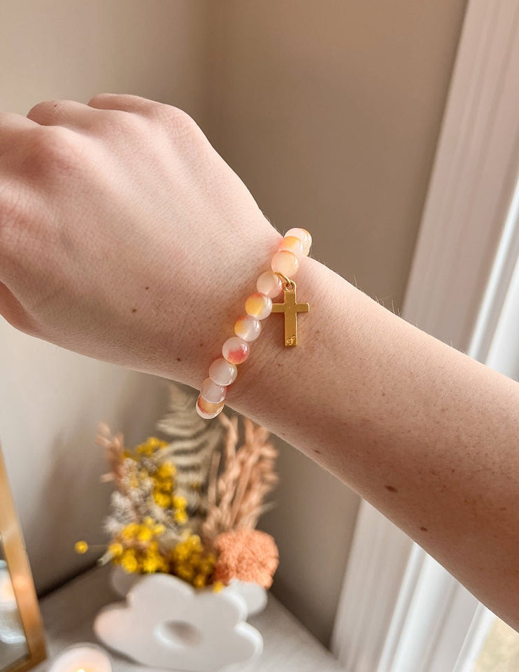 Cross Charm Bracelet - Wear with style