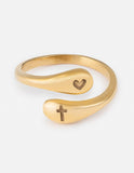 Cross Equals Love Ring - Wear with style