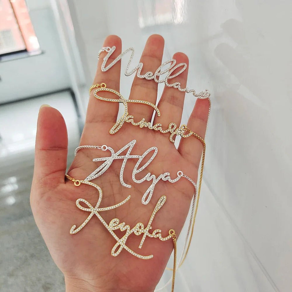 Custom Crystal Necklace - Wear with style