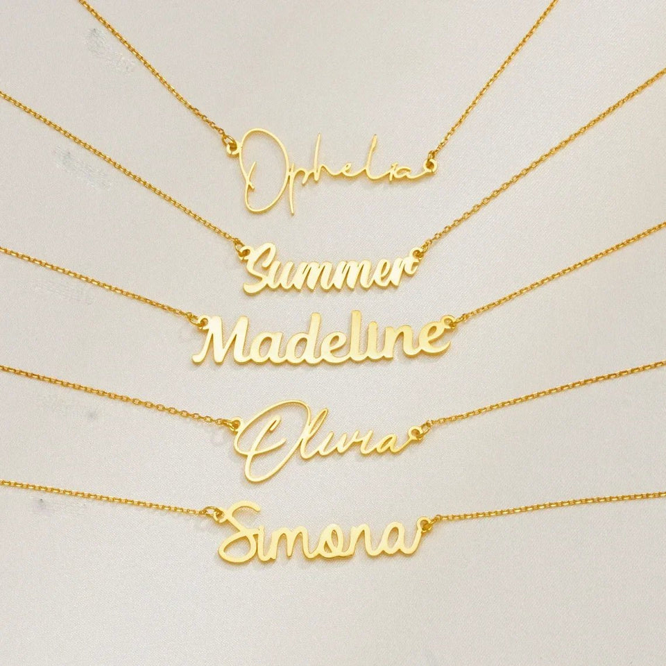 Custom Name Necklace - Wear with style