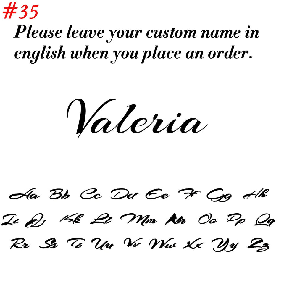 Custom Name Necklace - Wear with style