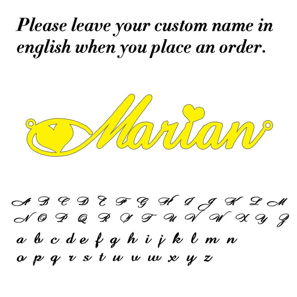 Custom Name Necklace - Wear with style