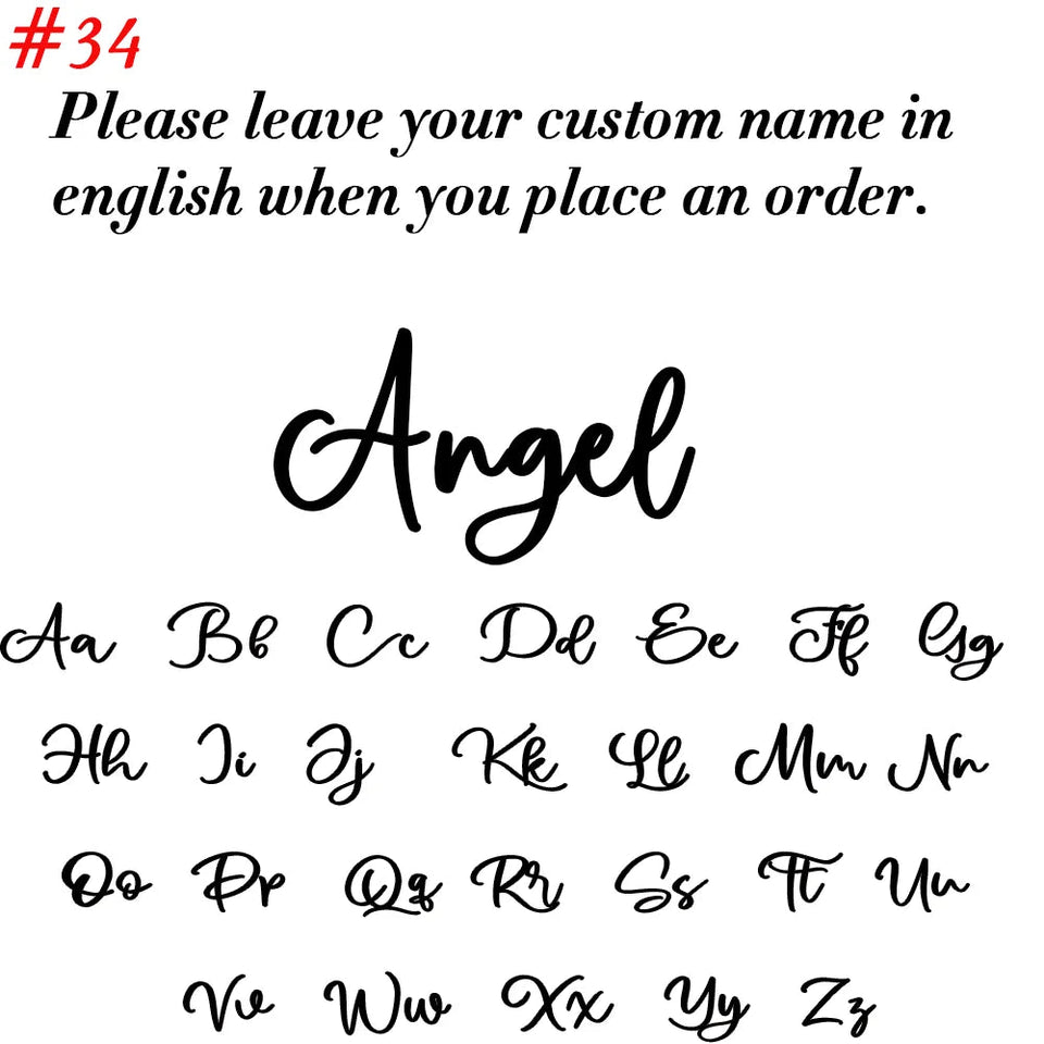 Custom Name Necklace - Wear with style