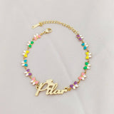 Customized Butterfly Heart Name Necklace - Wear with style