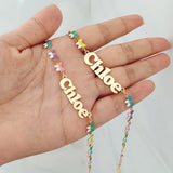 Customized Butterfly Heart Name Necklace - Wear with style
