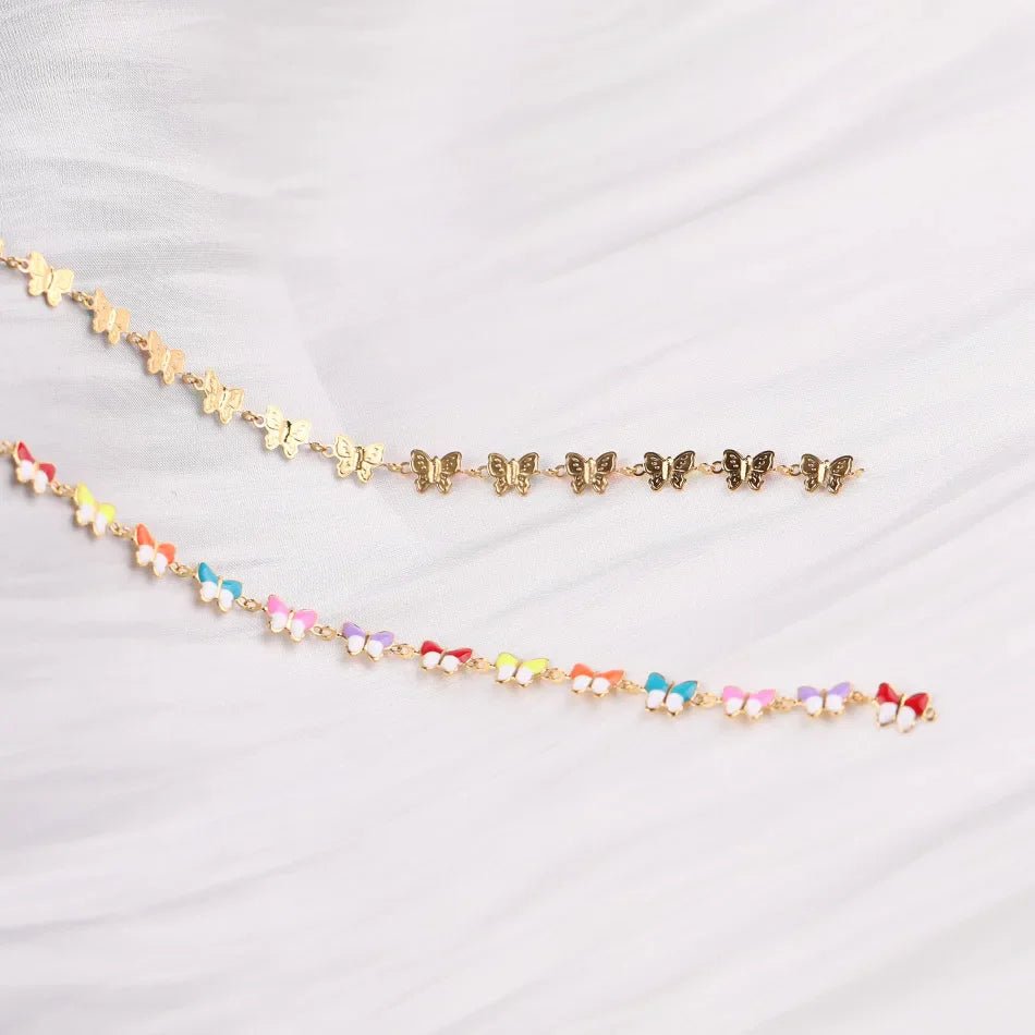 Customized Butterfly Heart Name Necklace - Wear with style