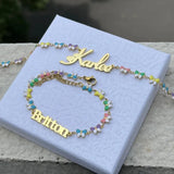 Customized Butterfly Heart Name Necklace - Wear with style