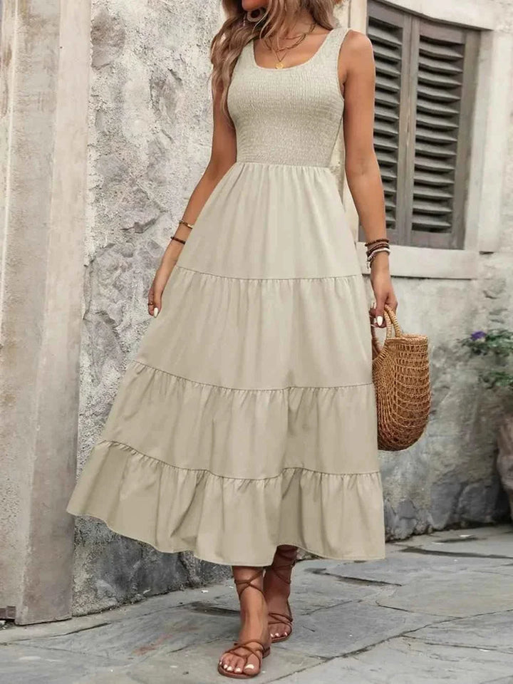Ivy Lane Smocked Tank Dress - Sleeveless Charm